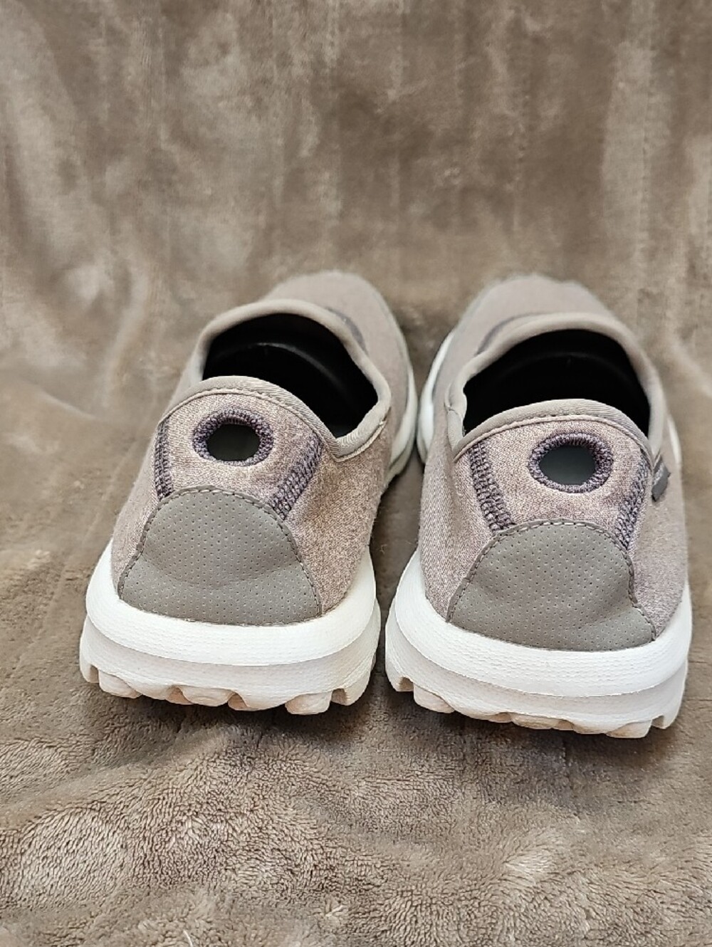 Skechers Goga Mat Slip On Shoes Casual Walking Sneakers Gray Y18 - Picture 6 of 10